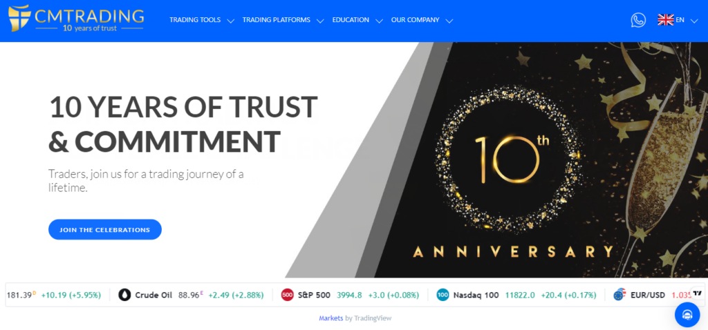 تقييم شركة cmtrading