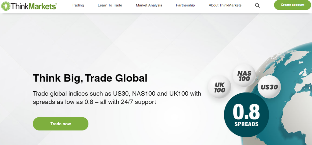 تقييم شركة thinkmarkets