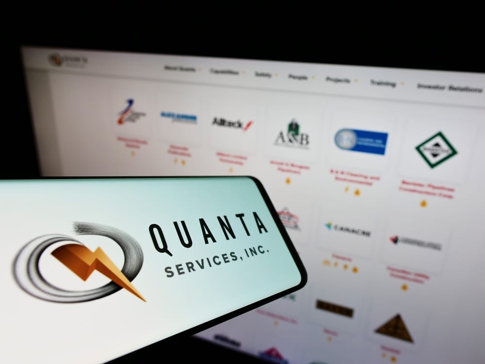 سهم شركة Quanta Services