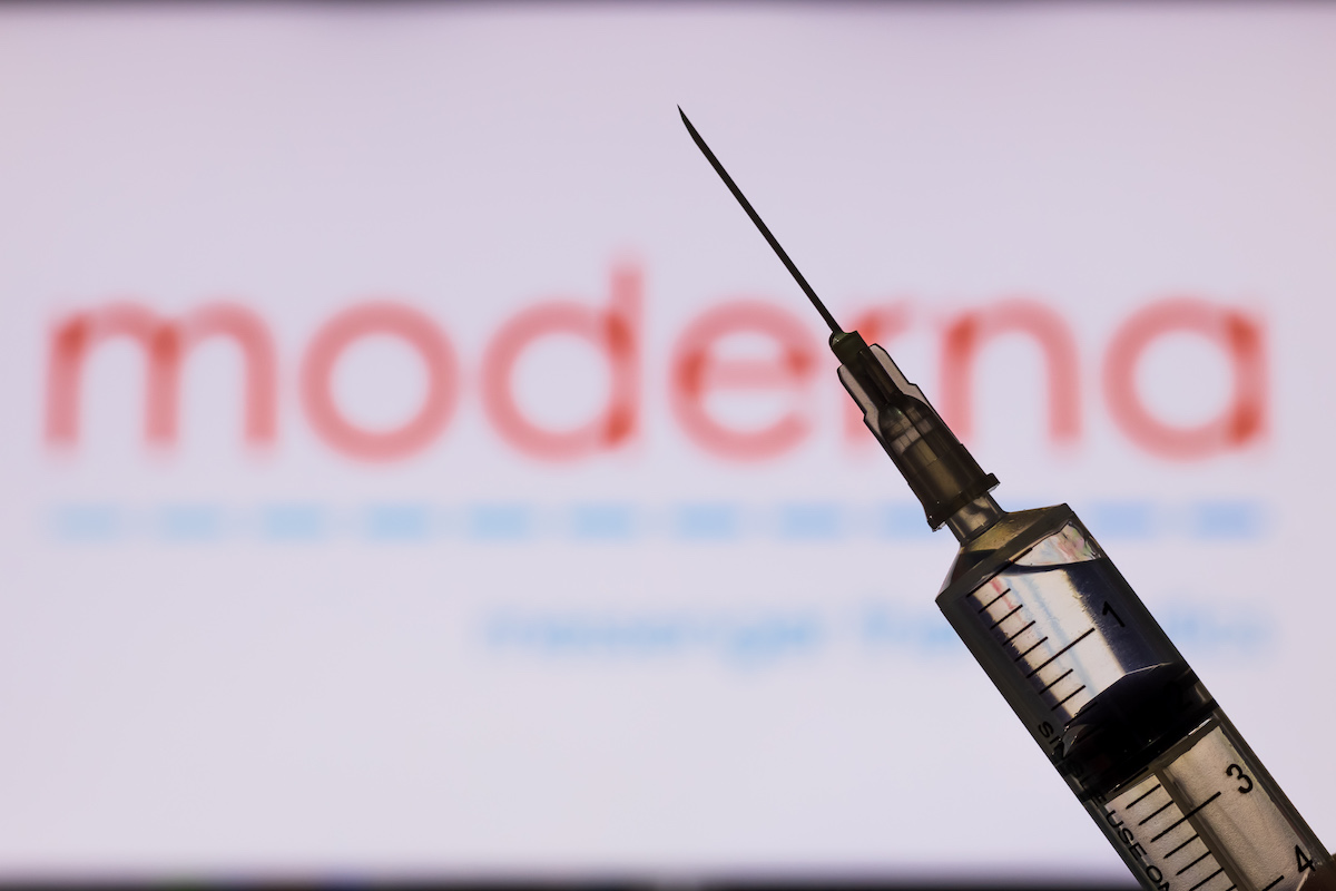 سهم شركة Moderna