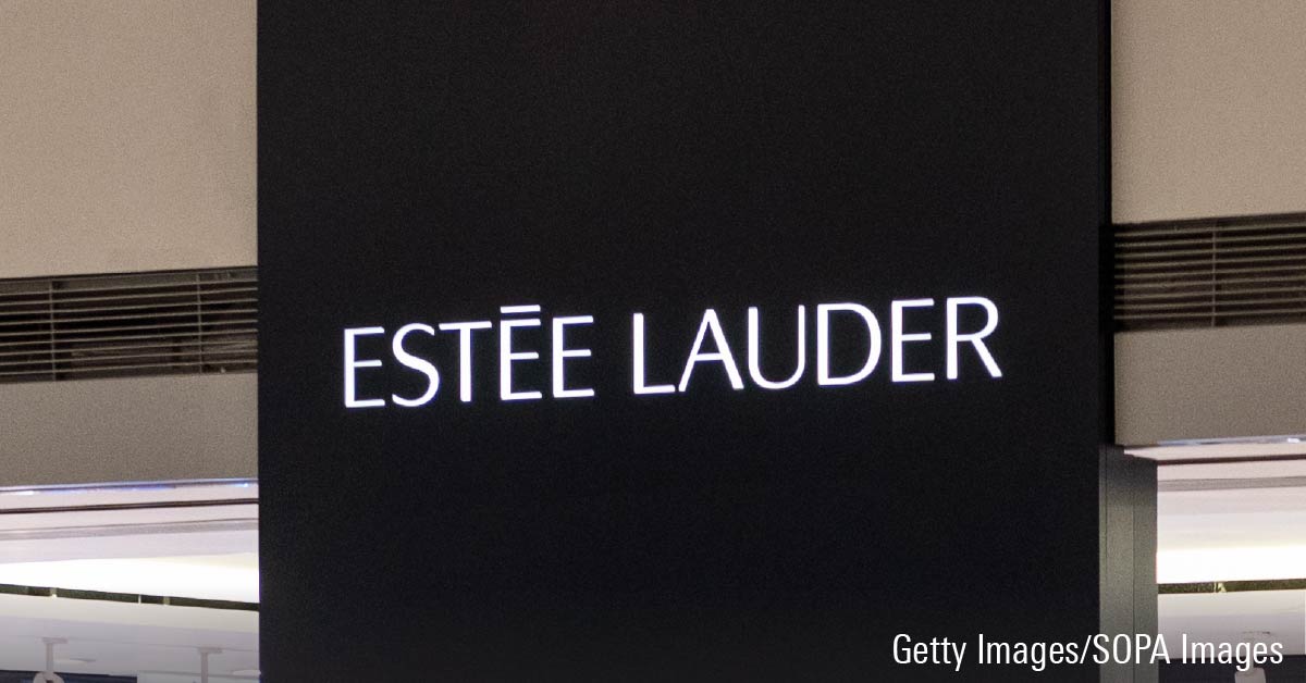 سهم شركة Estée Lauder