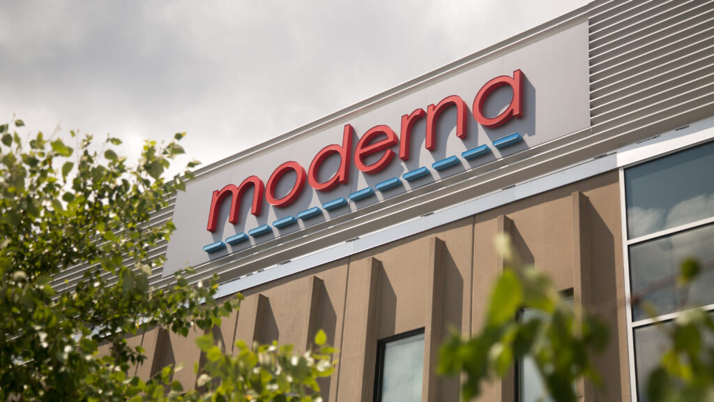 سهم شركة Moderna