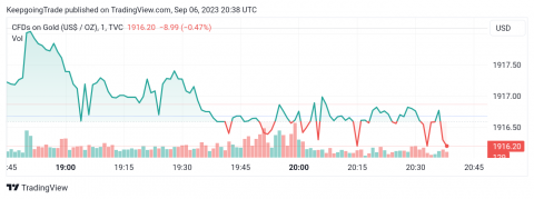 سعر الذهب يواجه دعم مهم – تحليل - 06-09-2023