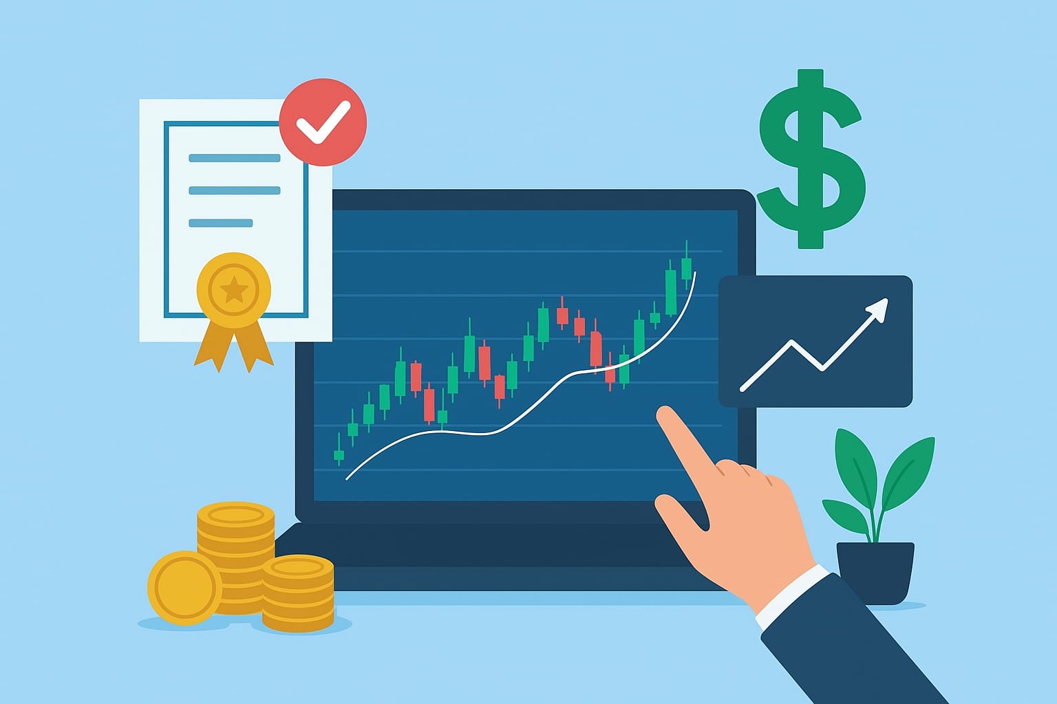 أفضل شركات التداول المرخصة عالميًا بدون عمولات