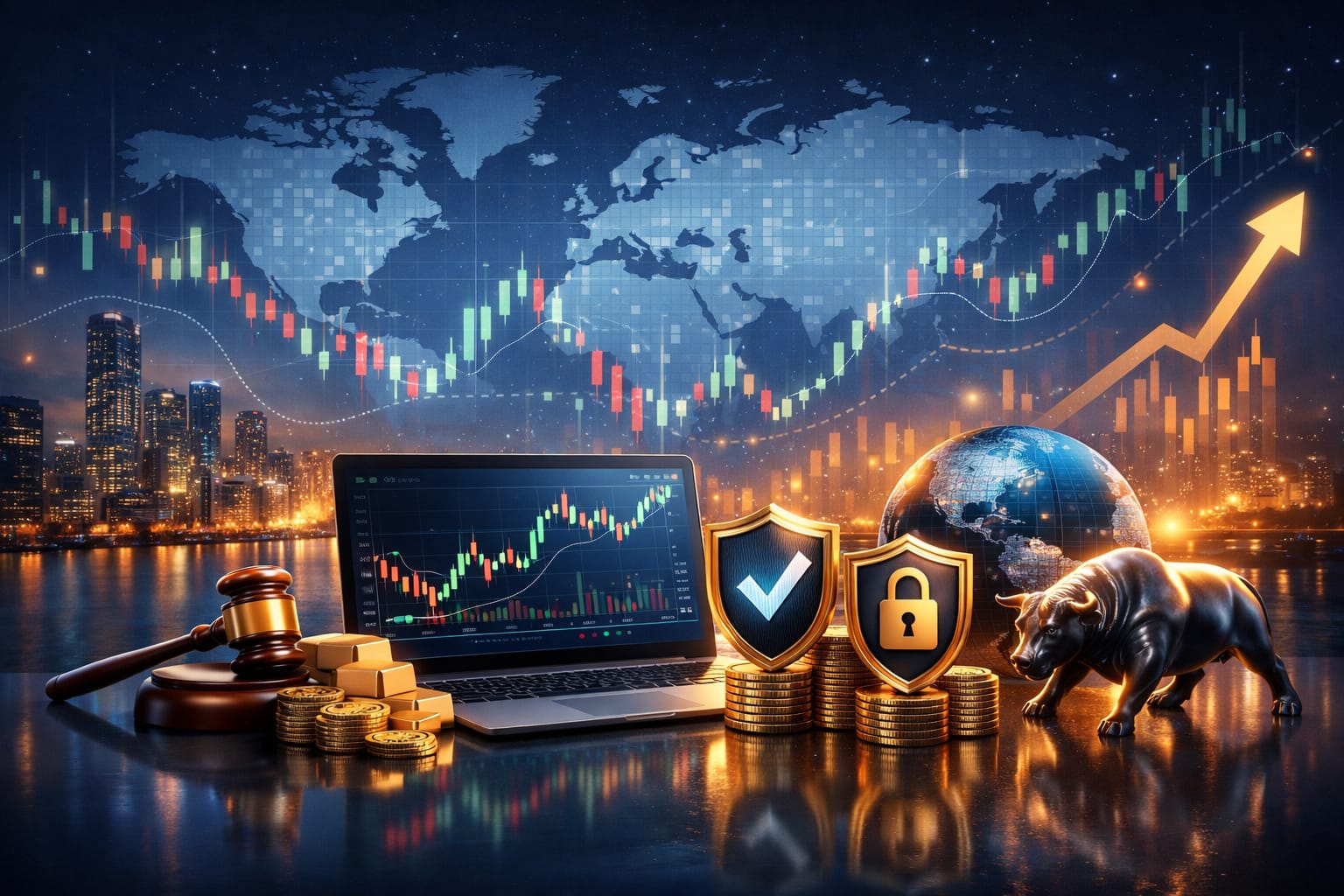 شركات التداول الأكثر موثوقية وتراخيص لعام 2026