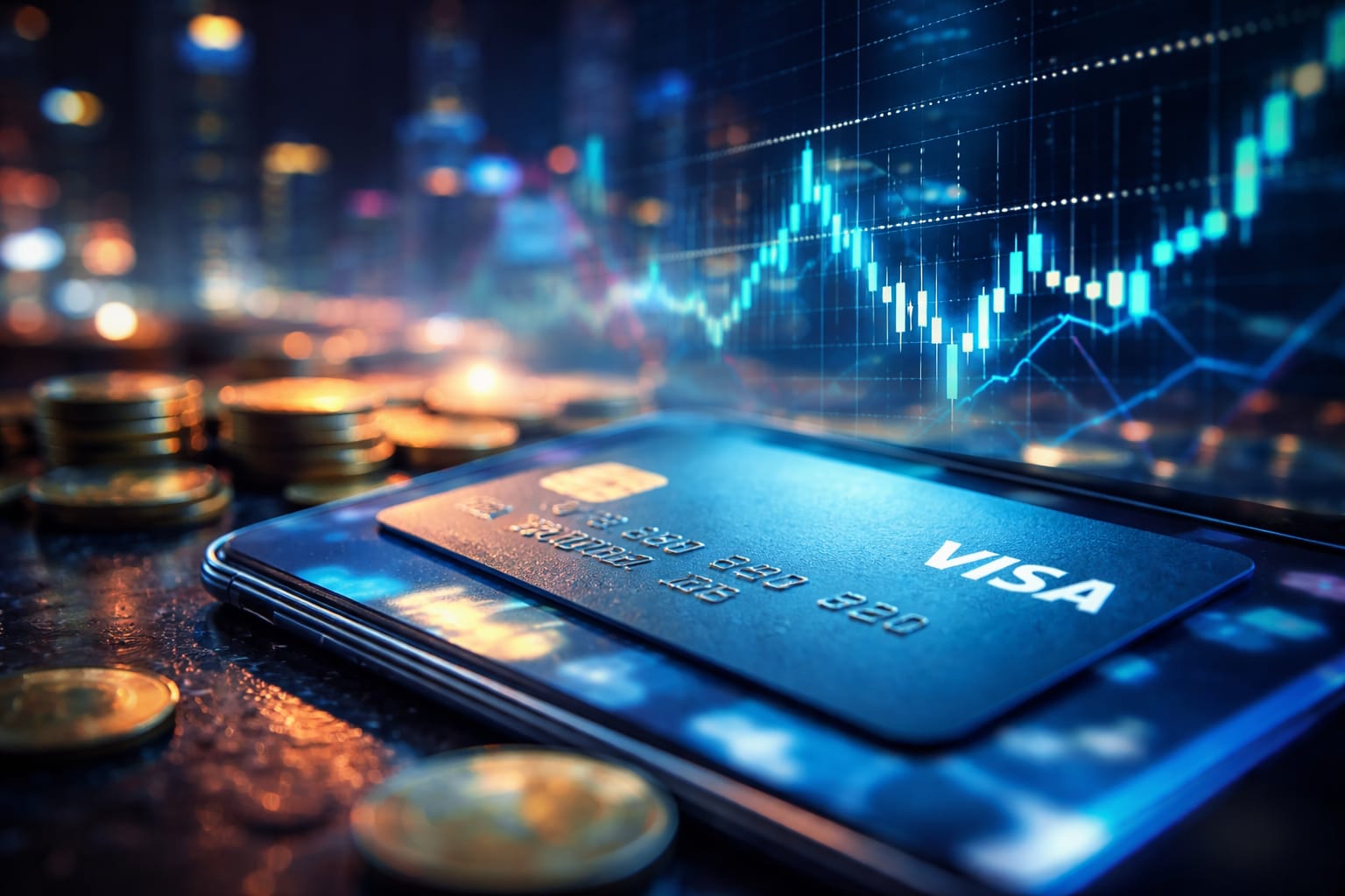 الاستثمار في سهم شركة فيزا VESA (V)